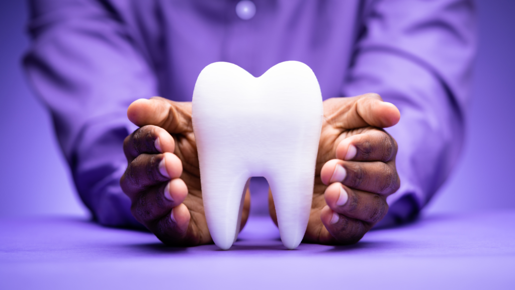 smalto dei denti consumato